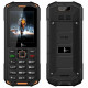 Мобильный телефон F+ R240 Black/Orange