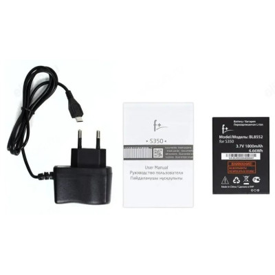 Мобильный телефон F+ S350 Light Grey-4