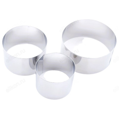 Форма для приготовления салатов и десертов (3шт) ФС-8/10/12-3