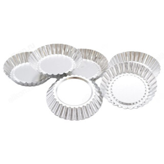 Форма для выпечки тарталеток 10см металл ФВ-10 5шт-2