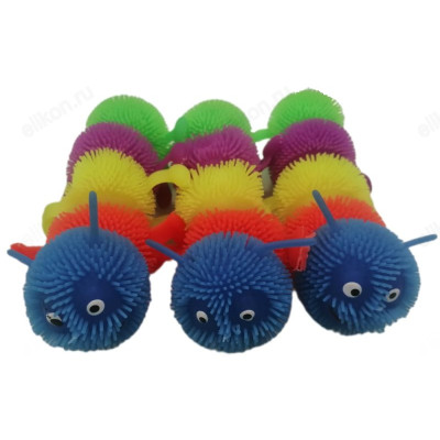 Игрушка-антистресс гусеница