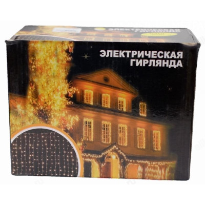 Гирлянда-штора Волна 3*3м Г-640/3-3-2