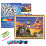 Мозаика алмазная GB73329 Маяк