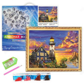 Мозаика алмазная GB73329 Маяк
