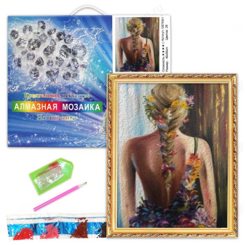 Мозаика алмазная GB79951 Девушка-весна