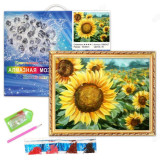 Мозаика алмазная GB83427 Подсолнухи