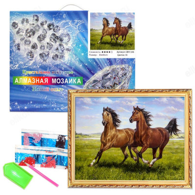 Мозаика алмазная 30*40 GB91246 Тандем (ПВ, п-к)