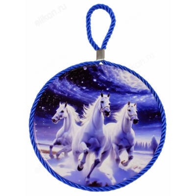 Подставка под горячее керамика GD-11 11см (2223) микс-4