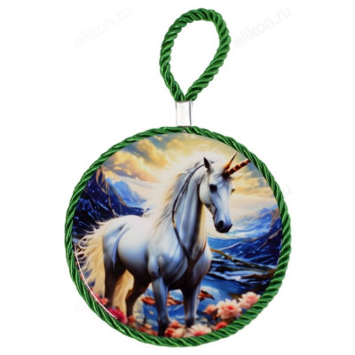 Подставка под горячее керамика GD-14 14см (1730) микс-2