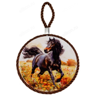 Подставка под горячее керамика GD-14 14см (1730) микс