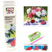 Мозаика алмазная GD74995 Пионы