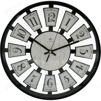 Часы настенные Atlantis GD-9868 C1, пластик