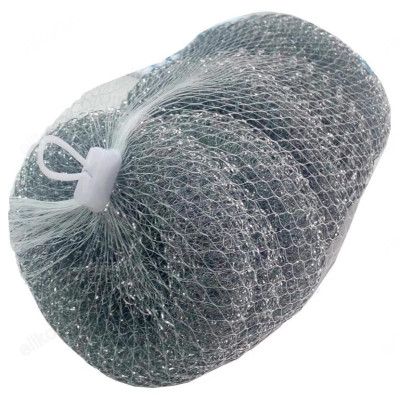 Губка для посуды металл 5в1 50гр. 0406