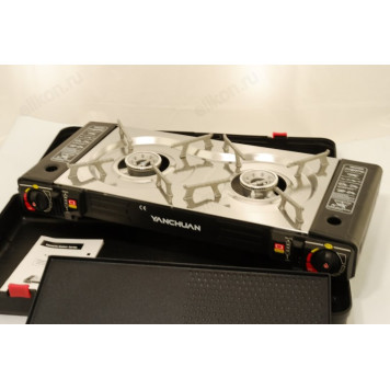 Плита газовая порт2-х конф+гриль-2