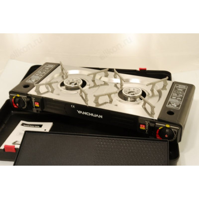 Плита газовая порт2-х конф+гриль-2