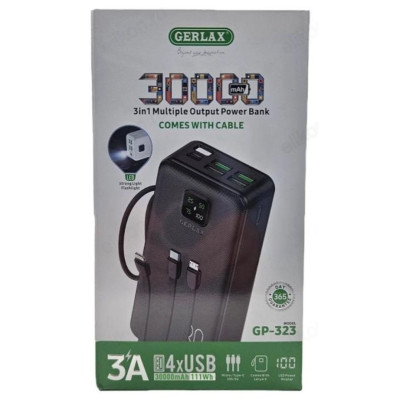 Power Bank 30000 mAh Gerlax GP323 Black