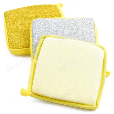 Губка для посуды ГП-6089А 3 шт-1