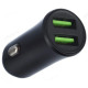 Зарядка авто GoPower GPC07-2U 2USB чёрный