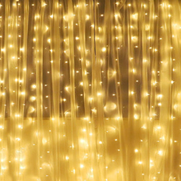 Гирлянда-штора 3*1 бел. тепл. ГШБТ-158319