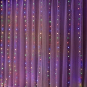 Гирлянда-штора 3*1 цветн ГШЦ-158317