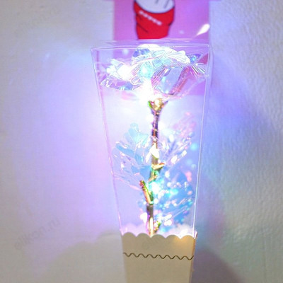 Сувенир Цветок светящийся H-240-2