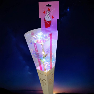 Сувенир Цветок светящийся H-240