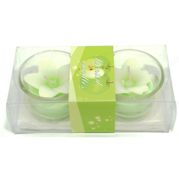 Свечи ароматические Н 28 Цветок (2шт/уп)-1