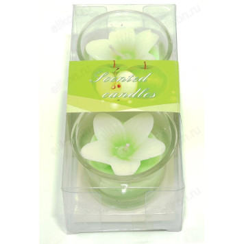 Свечи ароматические Н 28 Цветок (2шт/уп)