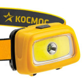 Фонарь налобный Космос H3WDS-COB