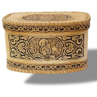 Хлебница короб ХБ-27/18 береста-1