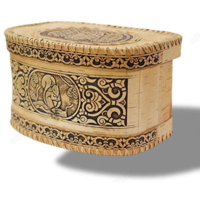 Хлебница короб ХБ-27/18 береста-2