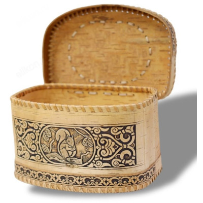 Хлебница короб ХБ-27/18 береста-3