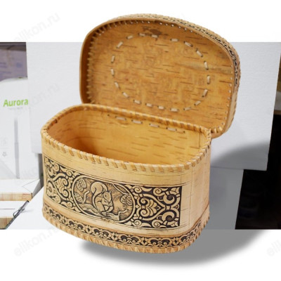 Хлебница короб ХБ-27/18 береста-4