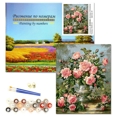 Картина по номерам HCEG30256 Нежные цветы