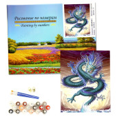 Картина по номерам HCEG31118 Дракон