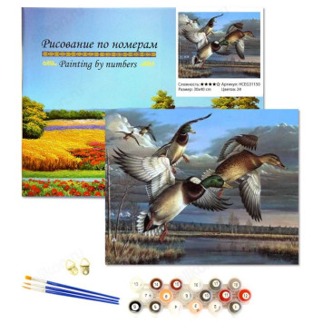 Картина по номерам HCEG31150 Утки