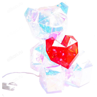 Медведь светящийся HCO11 подарочная упаковка-1