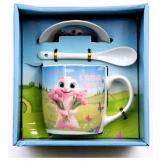 Кружка НГ Змея HK-2211 подар. упаковка