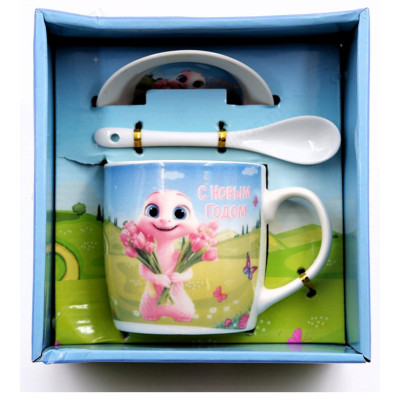 Кружка НГ Змея HK-2211 подар. упаковка