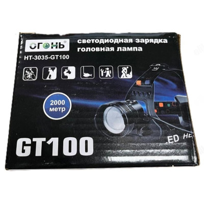 Фонарь налобный HT-3035-GT100-1