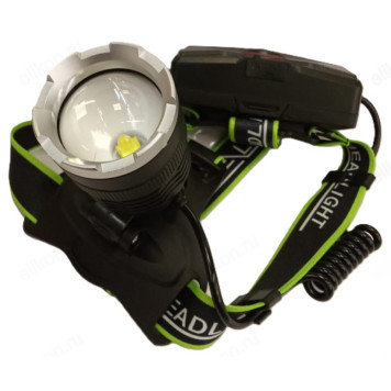 Фонарь налобный HY-A22-P90 USB аккумуляторный-4