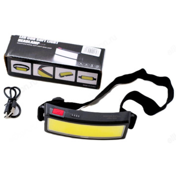 Фонарь налобный HYD-F007 аккумуляторный