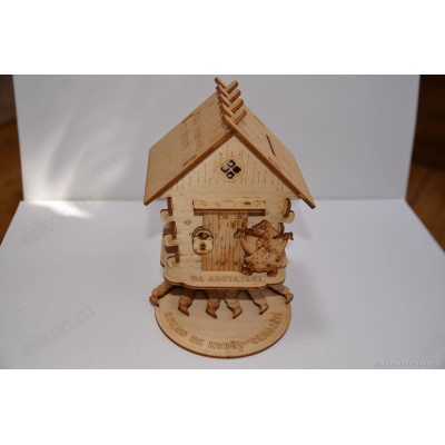 Копилка Избушка дерево