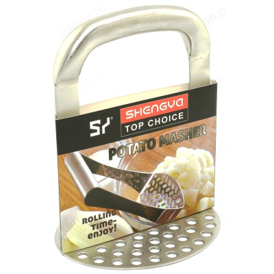 Толкушка металл I4852 16см