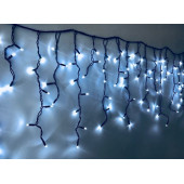 Гирлянда уличная Бахрома SIC-120WW белая IP60