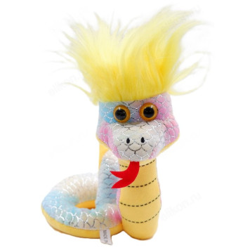 Игрушка мягкая Змея 20см ИЗ/20-1