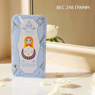 Мыло парфюмир. МАТРЕШКА 248г J-100-3