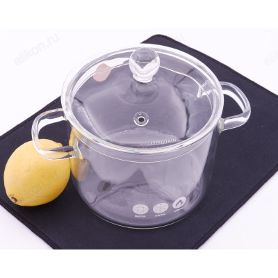 Кастрюля стекло 1,3л артSJ147-4