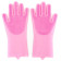 Перчатки силиконовые с ворсинками JENNA КИТАЙ JN-00312