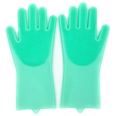 Перчатки силиконовые с ворсинками JENNA КИТАЙ JN-00312